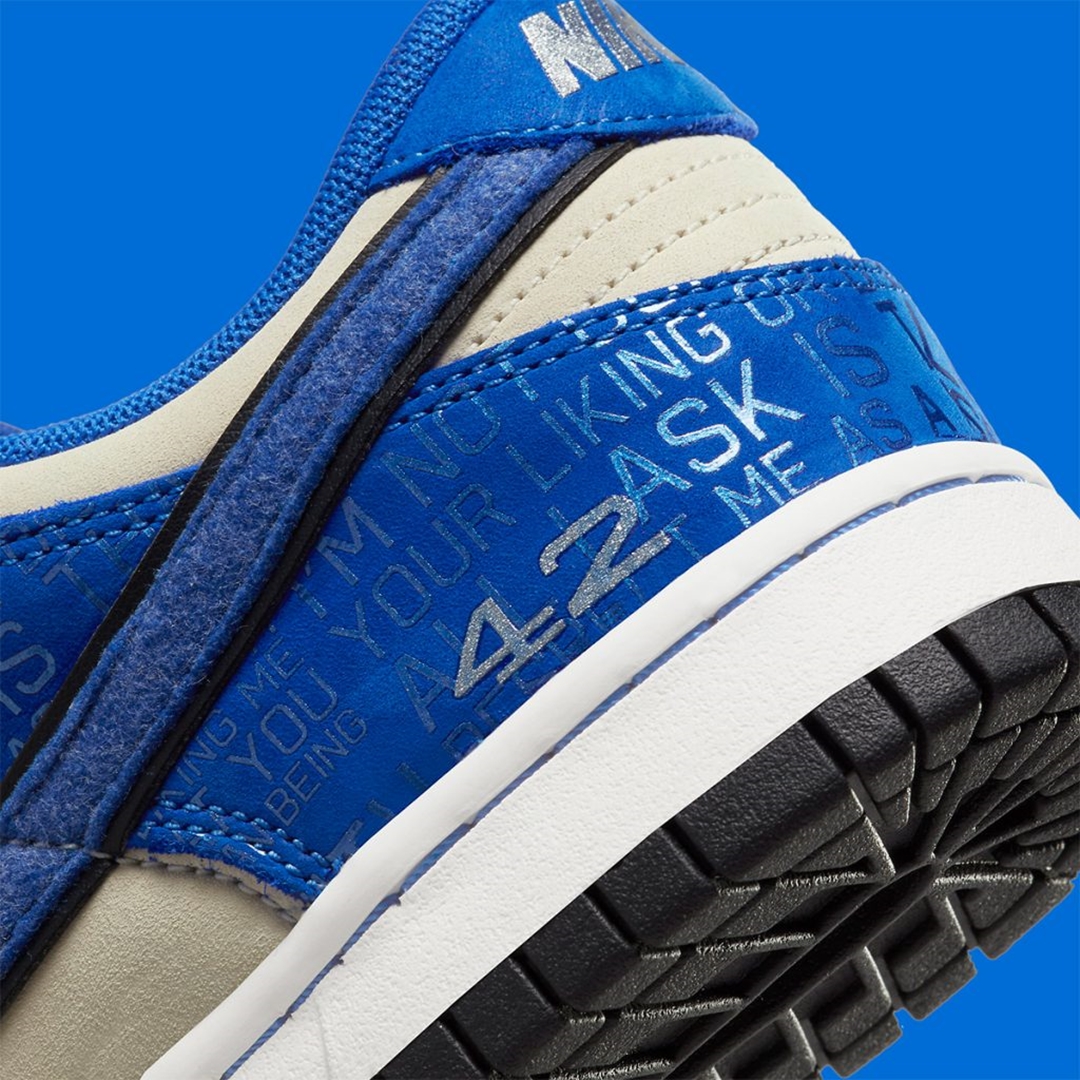 海外 7/19 発売予定！ナイキ ダンク ロー “ジャッキー・ロビンソン/ブレーキングバリア″ (NIKE DUNK LOW “Jackie Robinson/Breaking Barriers”) [DV2122-400]