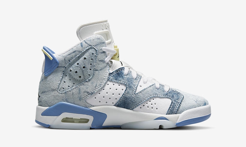 【国内 4/22 発売】ナイキ GS エア ジョーダン 6 “アシッド ウォッシュ デニム” (NIKE GS AIR JORDAN 6 “Acid Wash Denim”) [DM9045-100/DX6176-100]