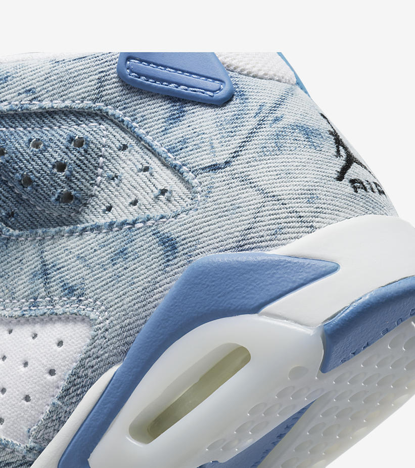 【国内 4/22 発売】ナイキ GS エア ジョーダン 6 “アシッド ウォッシュ デニム” (NIKE GS AIR JORDAN 6 “Acid Wash Denim”) [DM9045-100/DX6176-100]