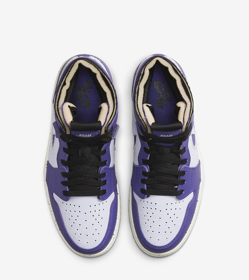 【国内 5/18 発売予定】ナイキ エア ジョーダン 1 ハイ ズーム クレーター “パープル/ホワイト” (NIKE AIR JORDAN 1 HIGH ZOOM CMFT CRATER “Purple/White”) [CT0978-501]