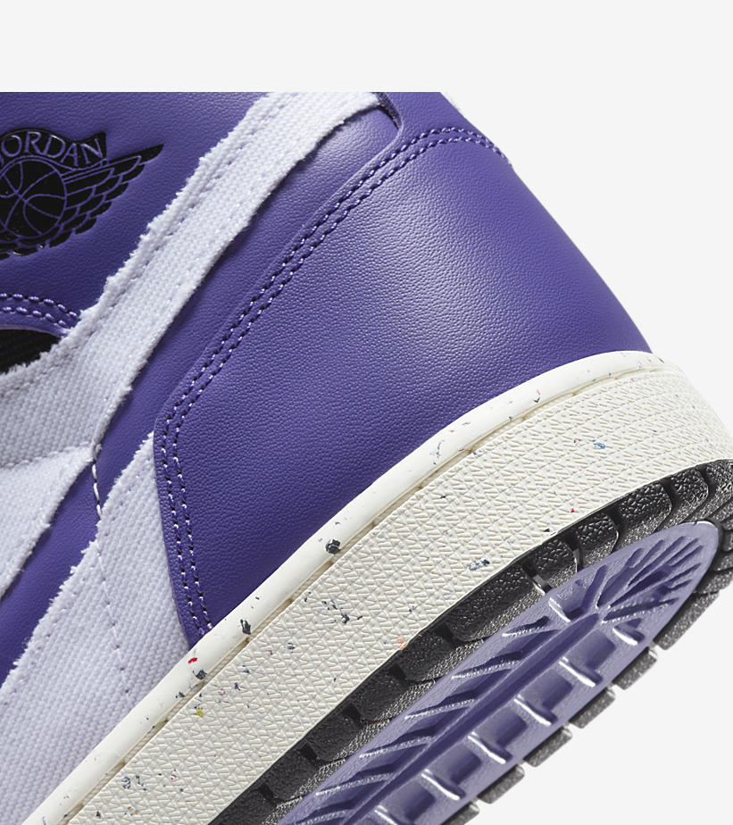 【国内 5/18 発売予定】ナイキ エア ジョーダン 1 ハイ ズーム クレーター “パープル/ホワイト” (NIKE AIR JORDAN 1 HIGH ZOOM CMFT CRATER “Purple/White”) [CT0978-501]