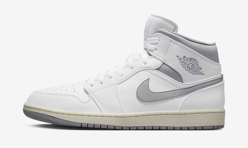 【国内 7/23 発売】ナイキ エア ジョーダン 1 ミッド “ビンテージグレー” (NIKE AIR JORDAN 1 MID “Vintage Grey”) [554724-135]