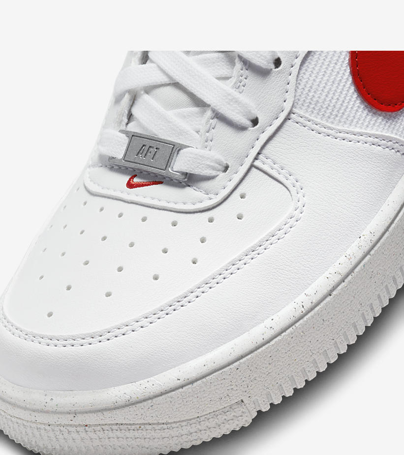 2022年 発売予定！ナイキ エア フォース 1 ロー “ネクスト ネイチャー/ホワイト/レッド” (NIKE AIR FORCE 1 LOW “Next Nature/White/Red”) [DM1086-101]