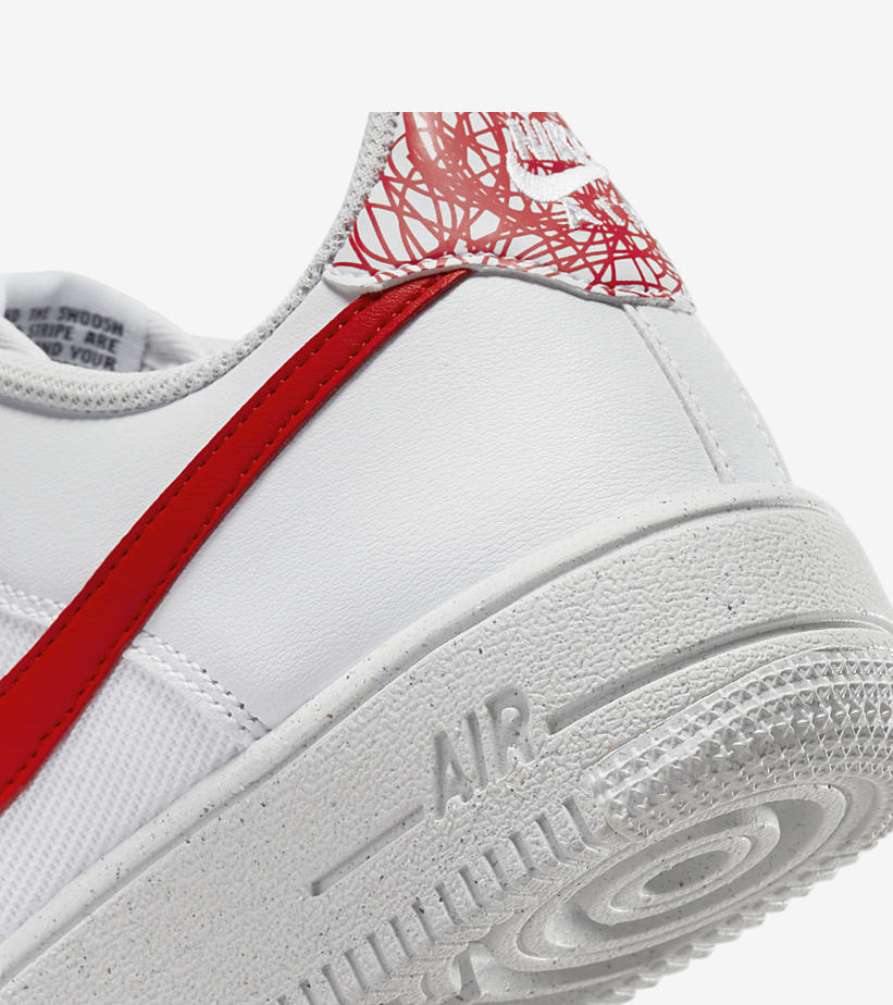 2022年 発売予定！ナイキ エア フォース 1 ロー “ネクスト ネイチャー/ホワイト/レッド” (NIKE AIR FORCE 1 LOW “Next Nature/White/Red”) [DM1086-101]