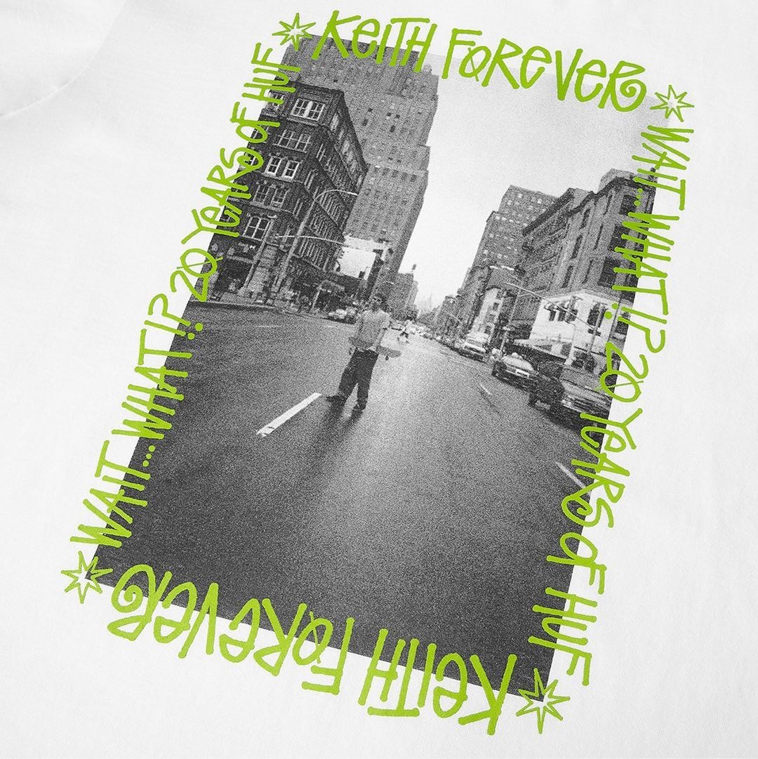 HUF x STUSSY “Keith Forever” コラボレーションが海外 5/27 発売