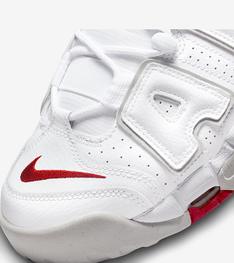 2022年 発売予定！ナイキ エア モア アップテンポ “ホワイト/グレー/レッド” (NIKE AIR MORE UPTEMPO “White/Grey/Red”) [DX8965-100]