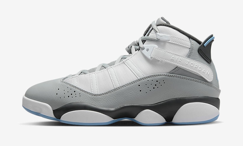 海外発売！ナイキ エア ジョーダン シックス リングス “クールグレー/ユニバーシティブルー” (NIKE AIR JORDAN SIX RINGS {6 RINGS} “Cool Grey/University Blue”) [322992-110]