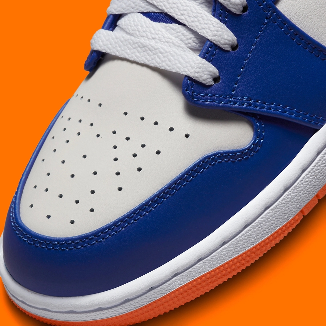 海外 1/31 発売予定！ナイキ エア ジョーダン 1 ミッド “ニックス/オレンジ/ロイヤル” (NIKE AIR JORDAN 1 MID “Knicks/Orange/Royal”) [FD1029-400]