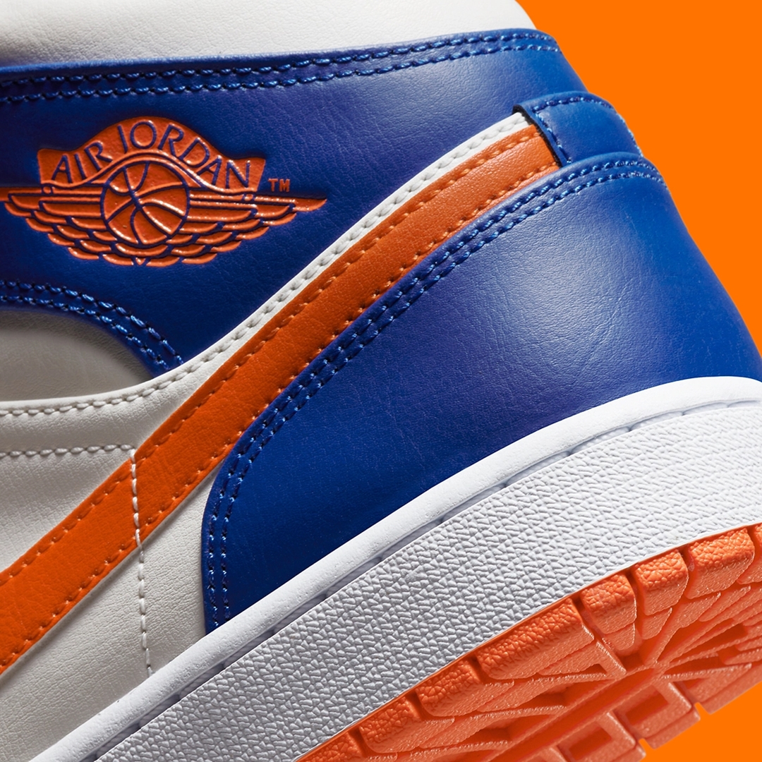 海外 1/31 発売予定！ナイキ エア ジョーダン 1 ミッド “ニックス/オレンジ/ロイヤル” (NIKE AIR JORDAN 1 MID “Knicks/Orange/Royal”) [FD1029-400]