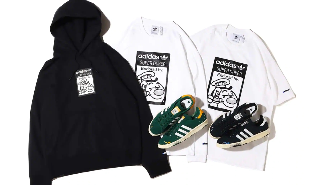 【国内 10/22 発売】アーティストCOOK氏とコラボーションした adidas Originals CAMPUS 80s COOK (アディダス オリジナルス キャンパス クック)