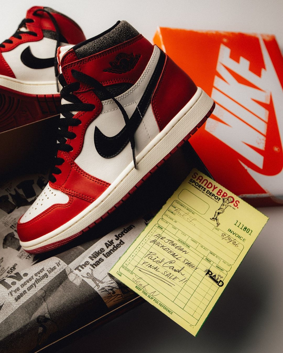Nike Air Jordan 1 High 26.5 Lost \u0026 Found
