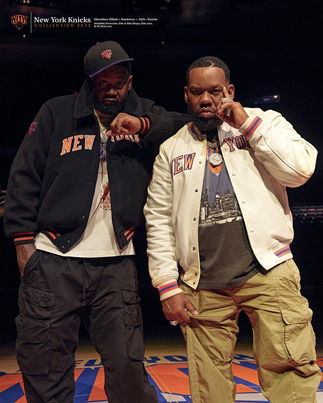 11/12 発売！Raekwon & Ghostface Killah for Kith & the New York