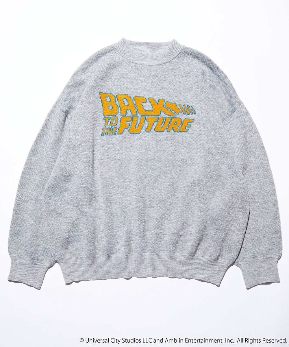 FREAK’S STORE MOVIE COLLECTION 2022 F/W 別注 “E.T.” “BACK TO THE FUTURE” クルーネック ジャガードニット (フリークスストア ムービー コレクション)