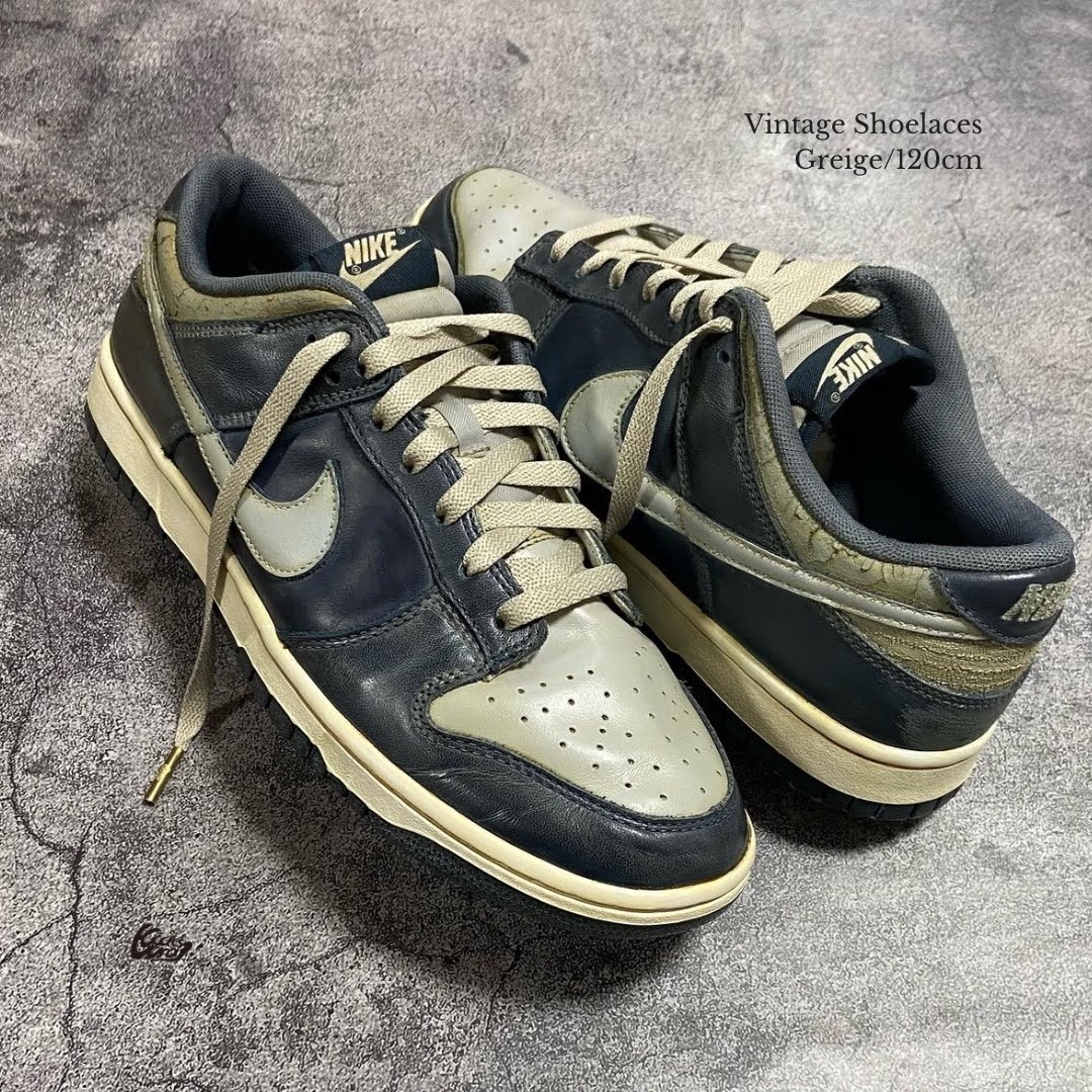 KicksWrapからヴィンテージ感を演出するシューレース「Vintage Shoelaces」とヴィンテージカスタムアイテム「Vintage Marker」が12/15 20:00~発売 (キックスラップ)