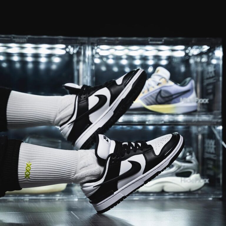 28.5 Nike Dunk ダンクロー ホワイト ブラック ナイキ パンダ
