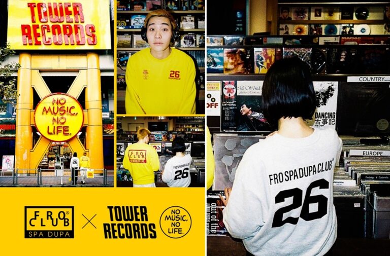 銭湯と音楽を楽しむ TOWER RECORDS × FROCLUB コラボアイテムがFREAK'S