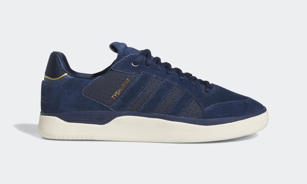 【国内 2/1 発売】adidas Skateboarding TYSHAWN LOW “College Navy/Gold Metallic” (タイショーン・ジョーンズ アディダス スケートボーディング ロー “カレッジネイビー/ゴールドメタリック”) [H06337]