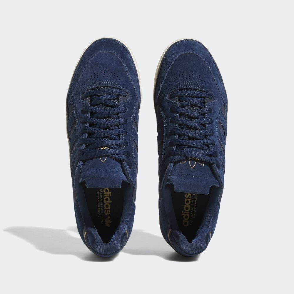 【国内 2/1 発売】adidas Skateboarding TYSHAWN LOW “College Navy/Gold Metallic” (タイショーン・ジョーンズ アディダス スケートボーディング ロー “カレッジネイビー/ゴールドメタリック”) [H06337]