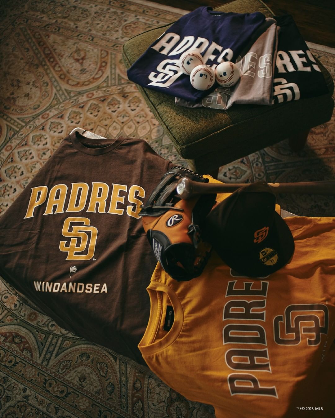 1/21 発売】WIND AND SEA x MLB San Diego Padres (ウィンダンシー ...