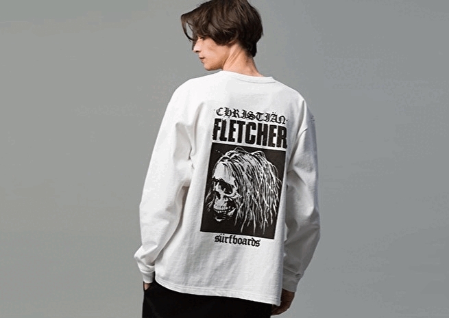 Christian Fletcher for RHC Long Sleeve T-Shirt Hoodieが1/7 発売 ...