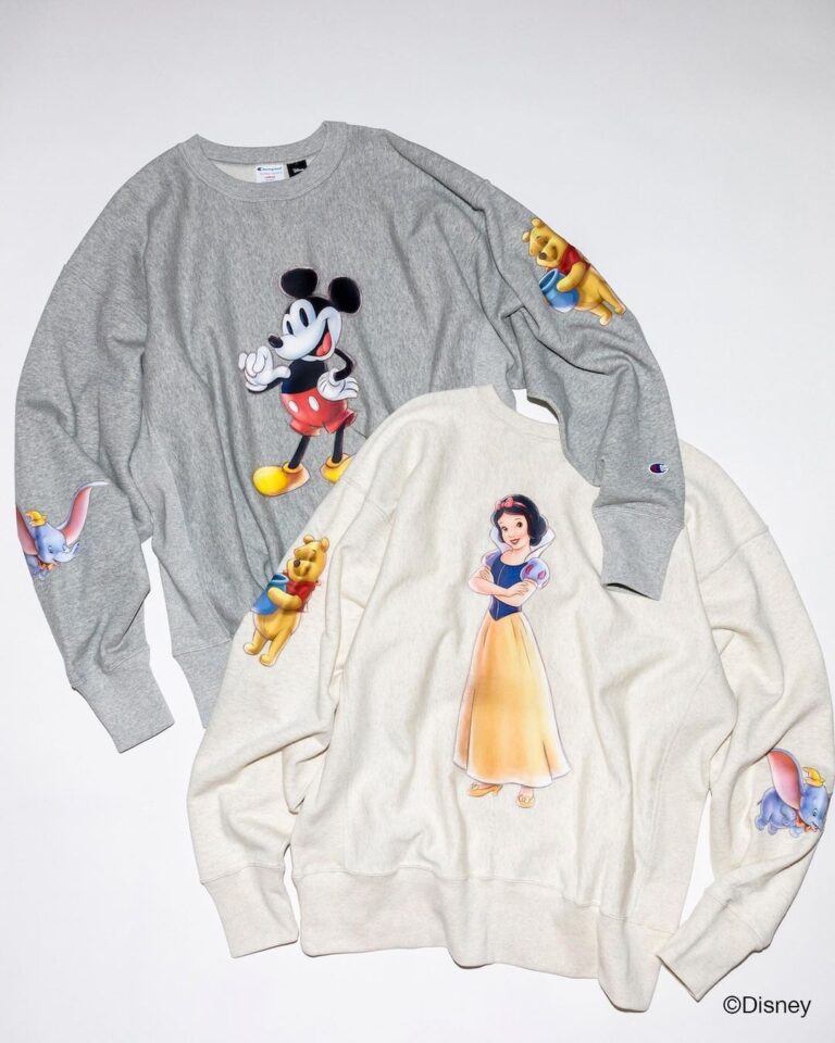 国内 2/18 発売】Champion × BEAMS “Disney 100th Collection