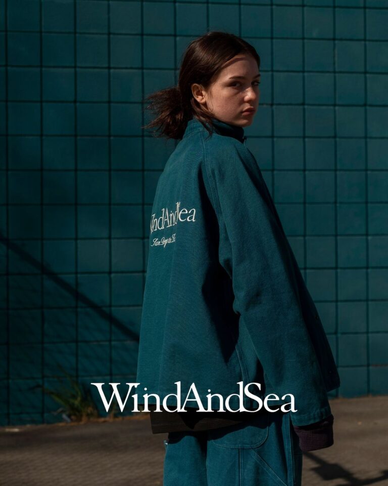 公式の ウィンダンシー☆WIND AND SEA☆ロンT☆2023AW☆新作☆完売☆S