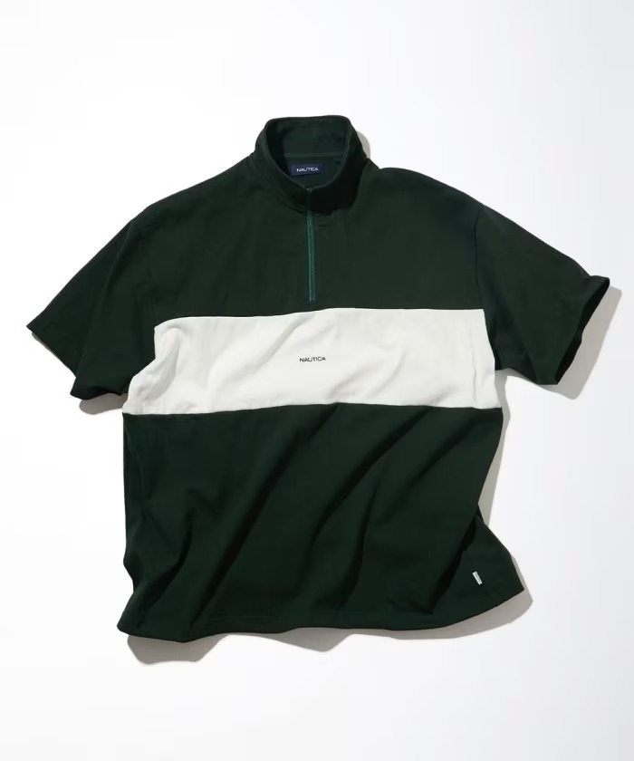 ファッションディレクターの長谷川昭雄氏ディレクション「NAUTICA/ノーティカ」から”Panel Border Half Zip Tee”が発売！