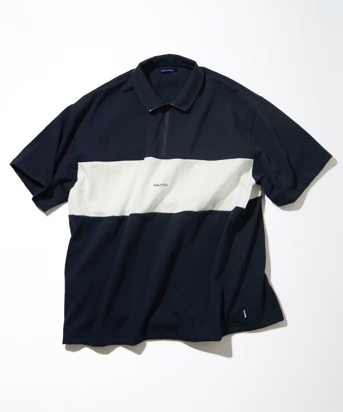 ファッションディレクターの長谷川昭雄氏ディレクション「NAUTICA/ノーティカ」から”Panel Border Half Zip Tee”が発売！