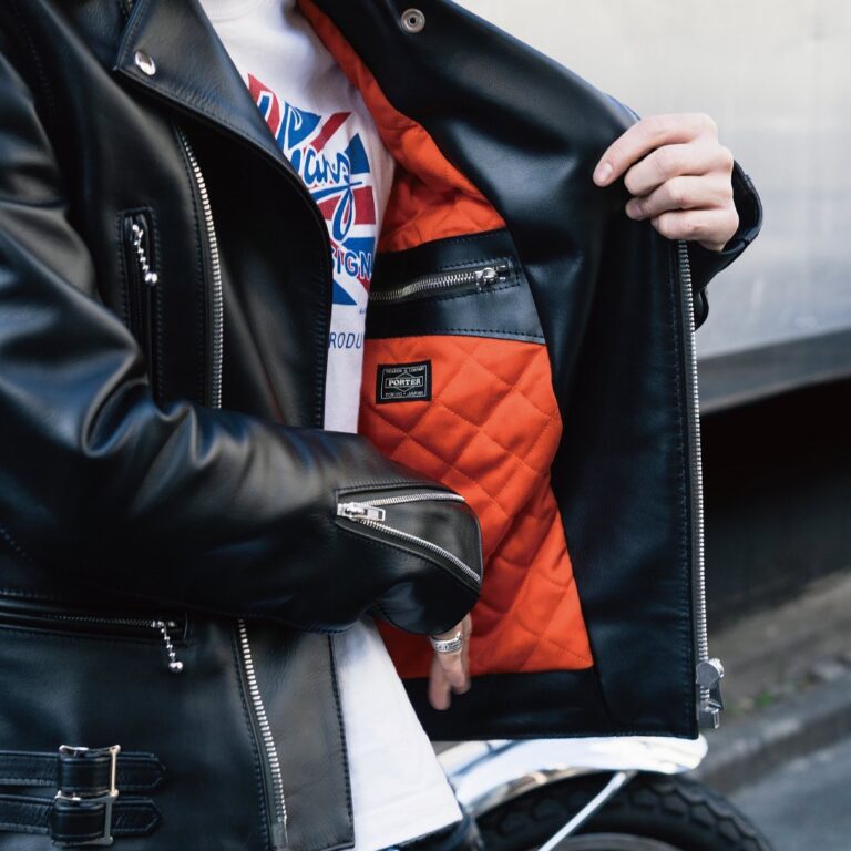 コラボ Lewis Leathers × PORTER WAIST BAG - ボディーバッグ