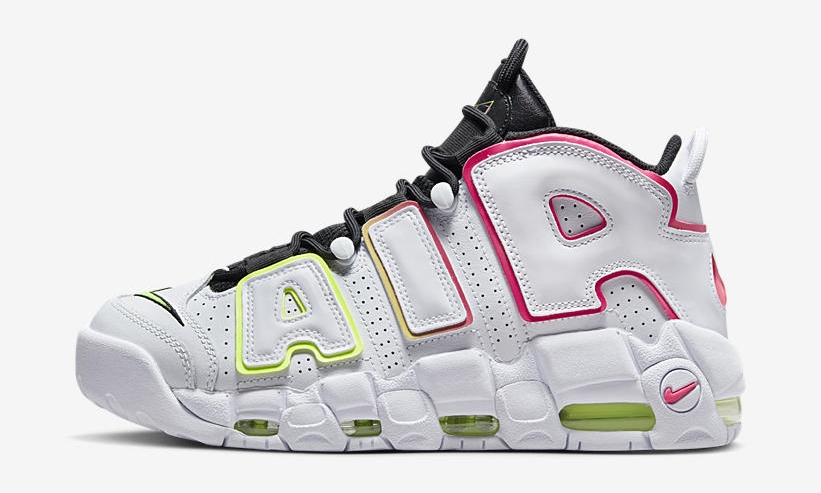 2023年 発売予定！ナイキ ウィメンズ エア モア アップテンポ “エレクトリック” (NIKE WMNS AIR MORE UPTEMPO “Electric”) [FD0865-100]