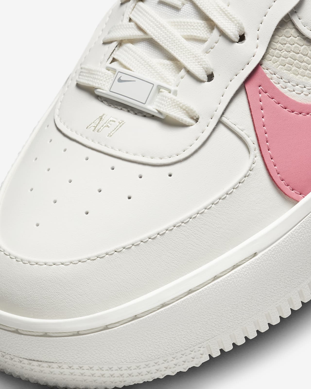 【国内 3/20 発売】ナイキ エア フォース 1 ロー プラットフォーム “セイル/シーコーラル” (NIKE AIR FORCE 1 LOW PLTAFORM/PLT.AF.ORM “Sail/Sea Coral”) [FD0382-121]