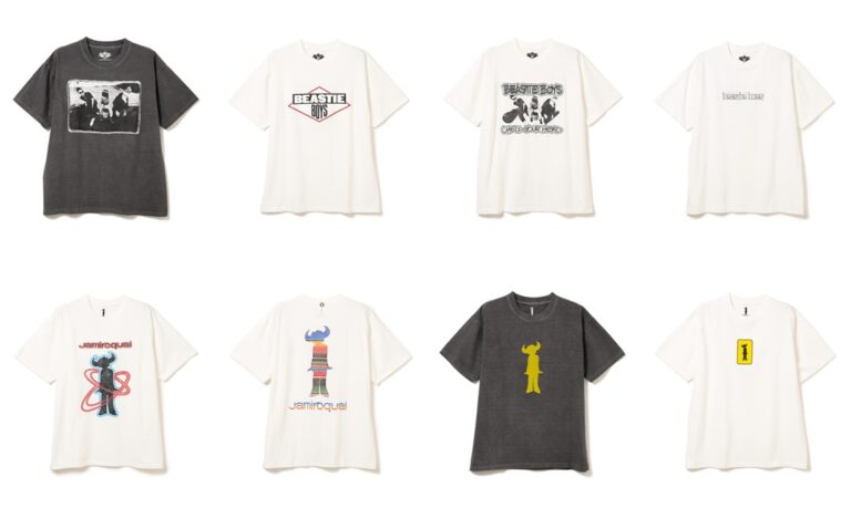 Insonnia Projects “BEASTIE BOYS” “Jamiroquai” プリントTシャツが4月