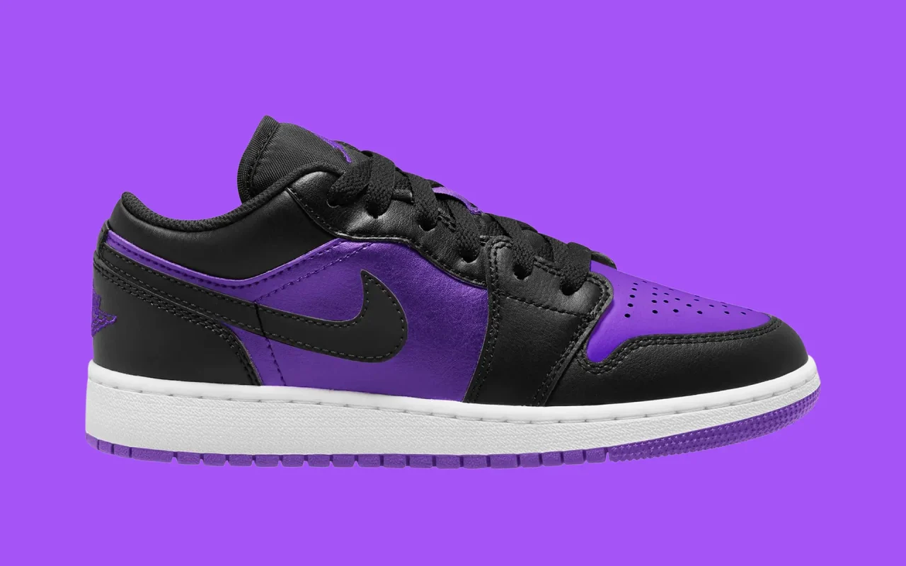 2023年 発売予定！ナイキ エア ジョーダン 1 ロー “パープル/ブラック” (NIKE AIR JORDAN 1 LOW “Purple/Black”) [553558-505]