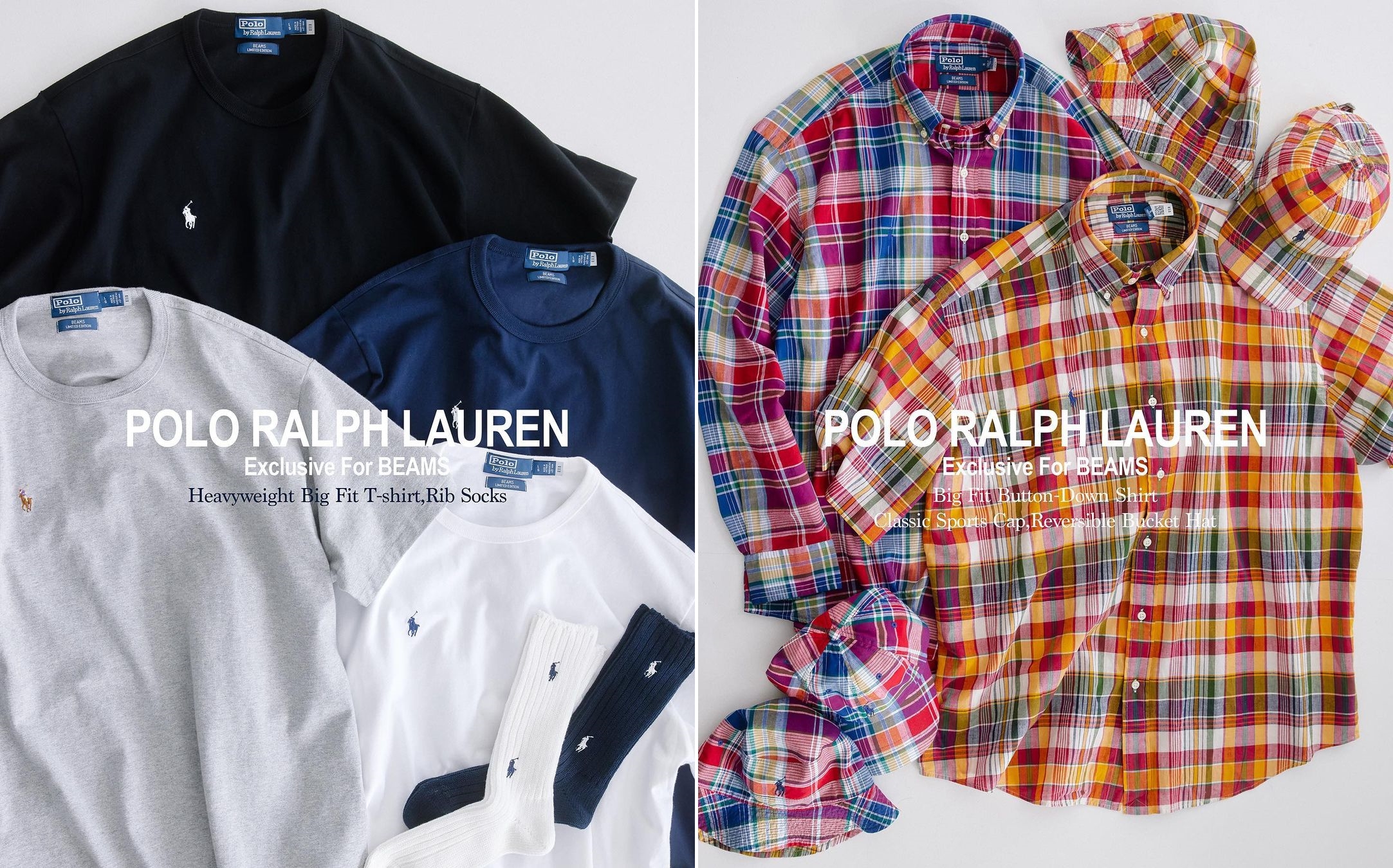 BEAMS別注 Ralph Lauren THE POLO BIG FIT ポロバイラルフローレン