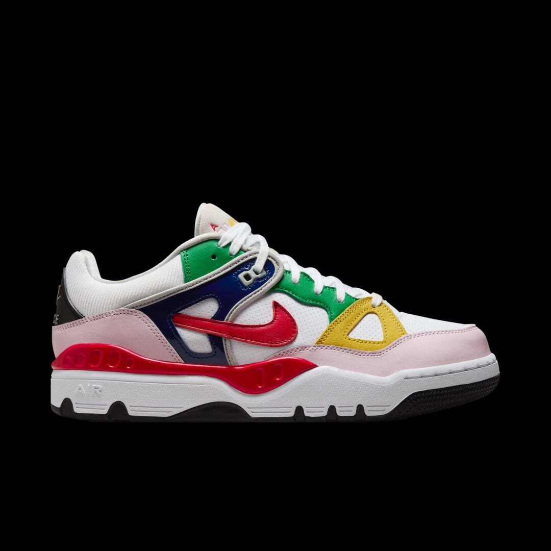 【2024年 9/28 & 10/4 発売】NIGO x NIKE AIR FORCE 3 LOW “White/Multi-Color” (ニゴー ナイキ エア フォース 3 ロー) [FQ7012-100]