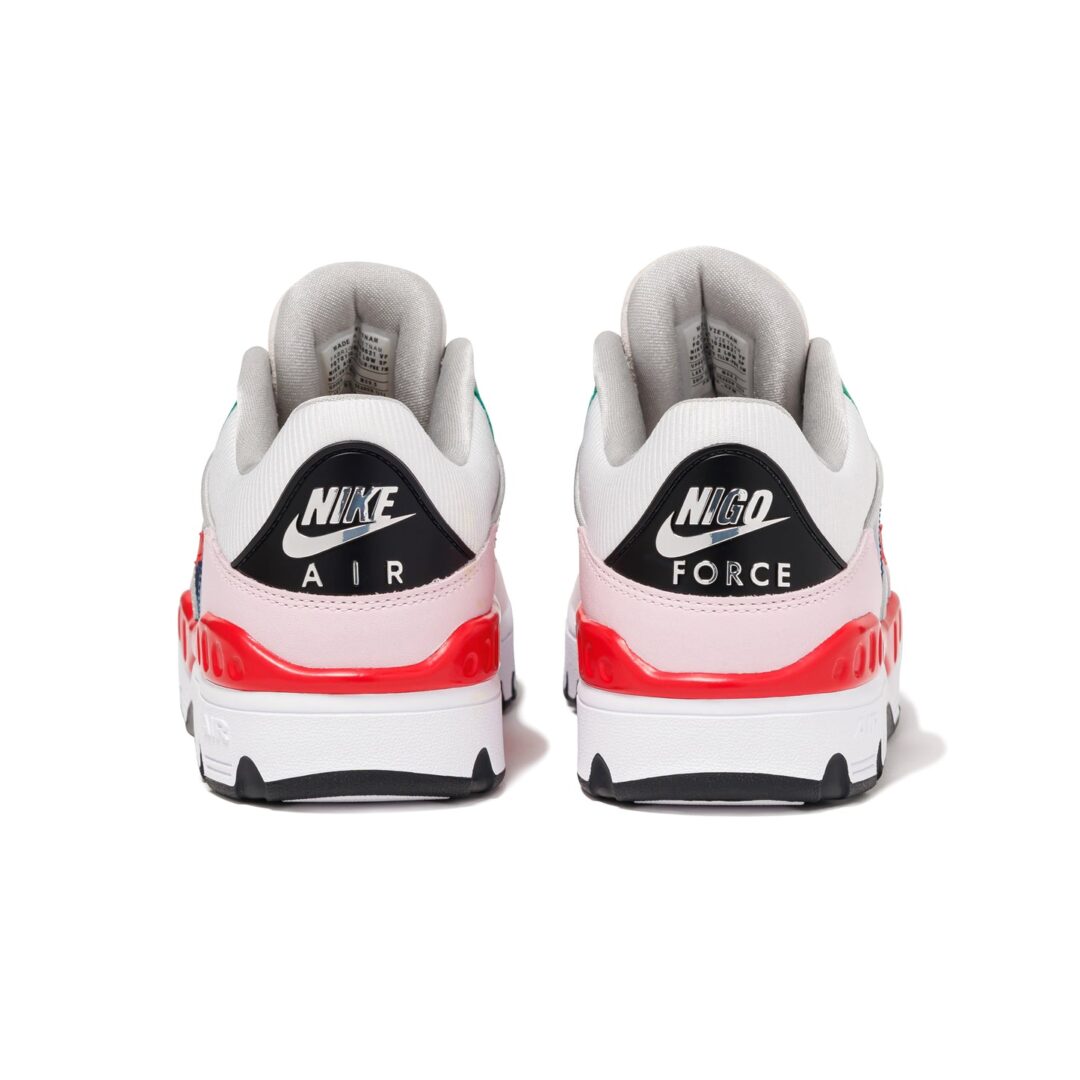 【2024年 9/28 & 10/4 発売】NIGO x NIKE AIR FORCE 3 LOW “White/Multi-Color” (ニゴー ナイキ エア フォース 3 ロー) [FQ7012-100]