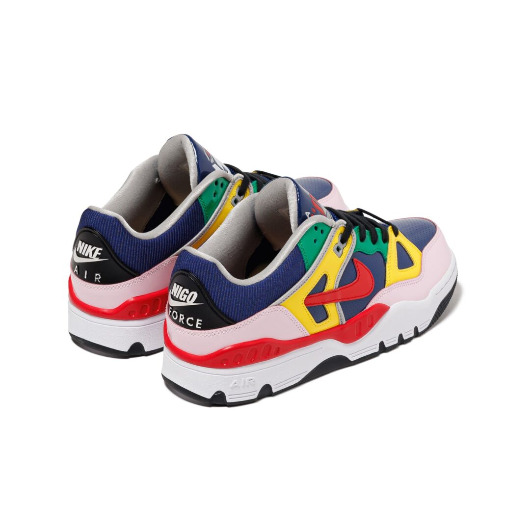 【2024年 9/28 & 10/4 発売】NIGO x NIKE AIR FORCE 3 LOW “White/Multi-Color” (ニゴー ナイキ エア フォース 3 ロー) [FQ7012-100]