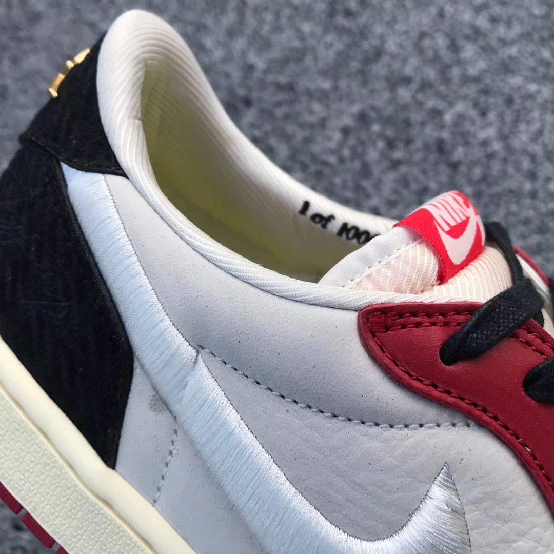 【国内 2024年 3/21 発売】Trophy Room × NIKE AIR JORDAN 1 LOW SP “Black/Sail” “Sail/Black/Vrsity Red” (トロフィールーム ナイキ エア ジョーダン 1 ロー SP “ブラック/セイル” “セイル/ブラック/バーシティレッド”) [FN0432-017/FN0432-100]