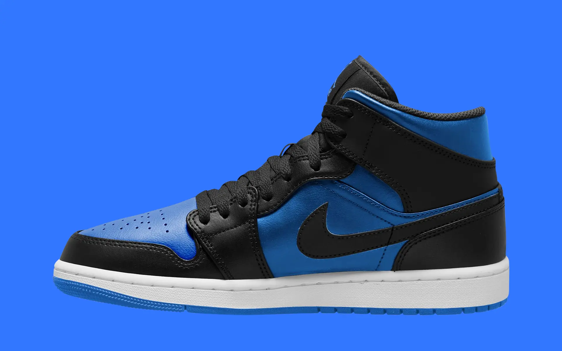 【国内 11/8 発売予定】ナイキ エア ジョーダン 1 ミッド ”ブラック/ロイヤル” (NIKE AIR JORDAN 1 MID “Black/Royal”) [DQ8426-042]