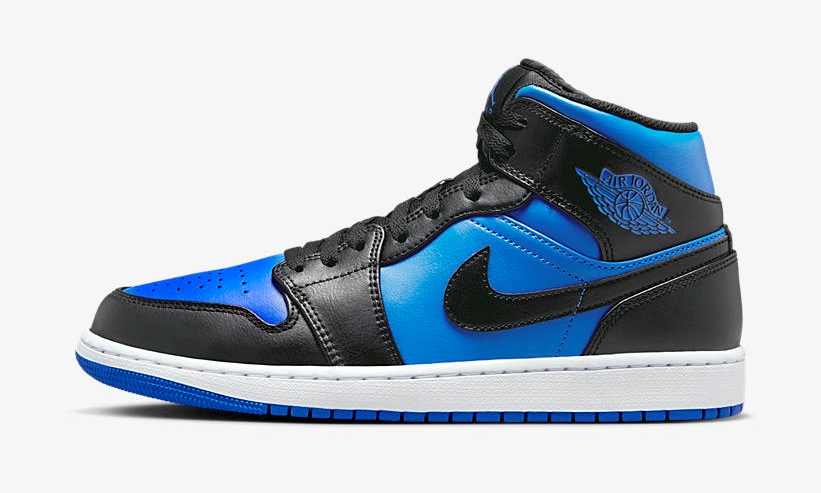 【国内 11/8 発売予定】ナイキ エア ジョーダン 1 ミッド ”ブラック/ロイヤル” (NIKE AIR JORDAN 1 MID “Black/Royal”) [DQ8426-042]