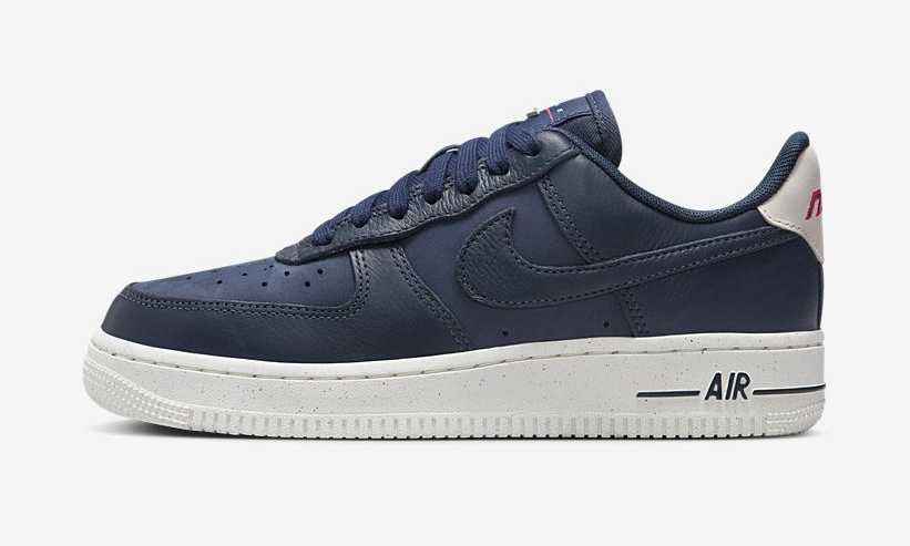 【国内 7/4 発売予定】ナイキ ウィメンズ エア フォース 1 07 ロー LX “ネイビーヌバックレザー” (NIKE WMNS AIR FORCE 1 07 LOW LX “Navy/Nubuck/Leather”) [DZ2708-100]