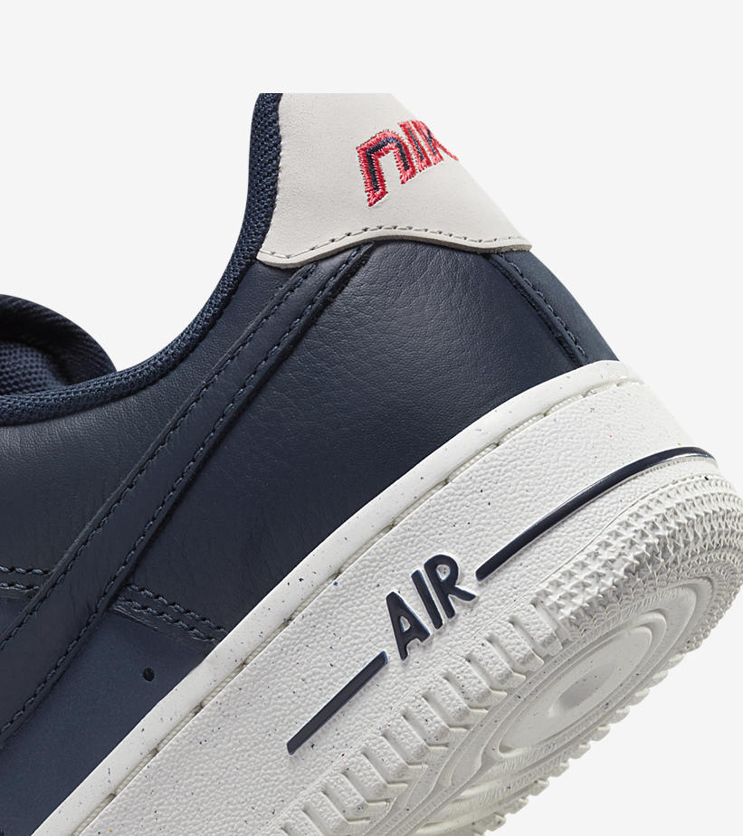 【国内 7/4 発売予定】ナイキ ウィメンズ エア フォース 1 07 ロー LX “ネイビーヌバックレザー” (NIKE WMNS AIR FORCE 1 07 LOW LX “Navy/Nubuck/Leather”) [DZ2708-100]