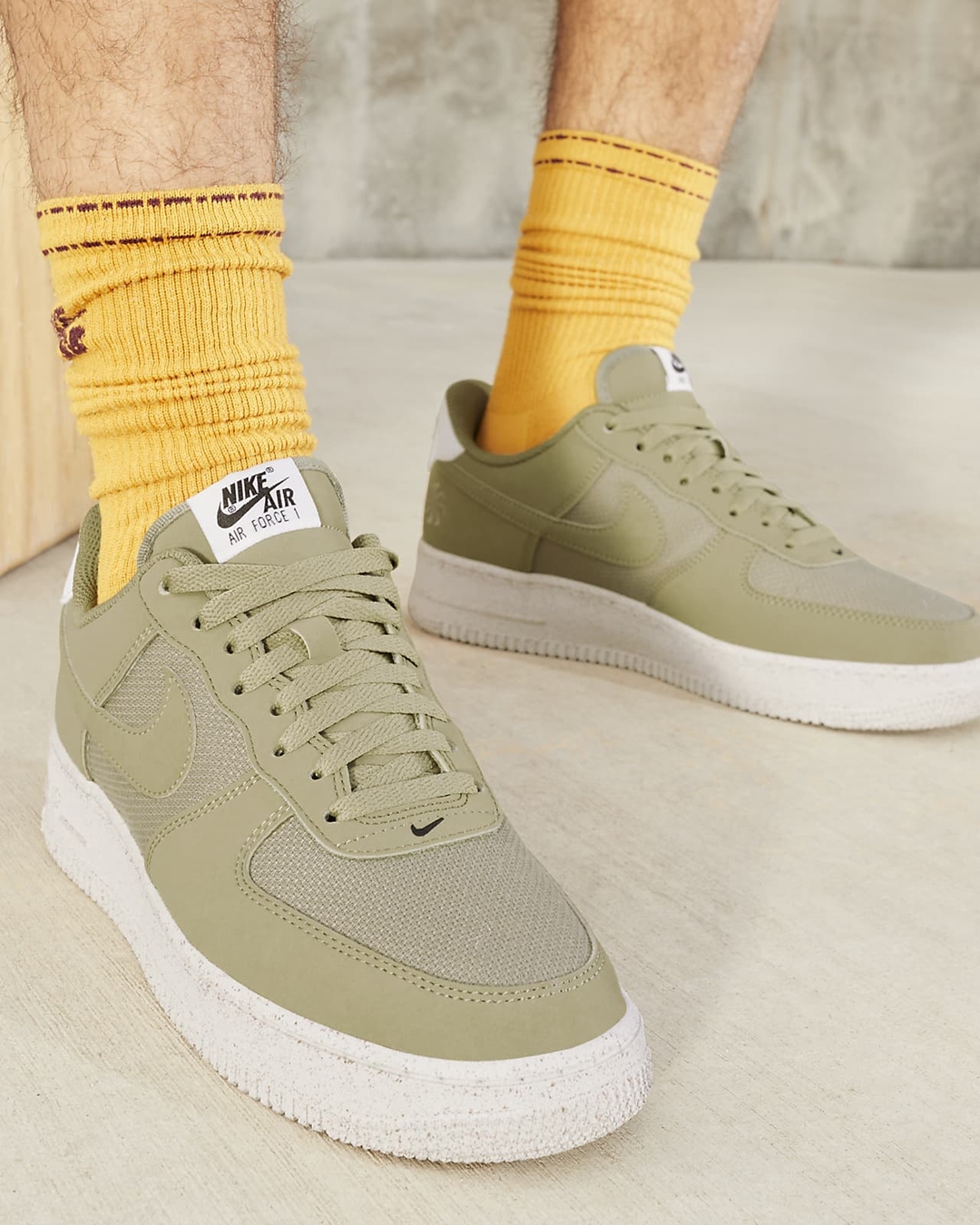 【国内 4/15 発売】ナイキ エア フォース 1 07 ロー “ニュートラルオリーブ/セイル” (NIKE AIR FORCE 1 07 LOW “Neutral Olive/Sail”) [FJ1954-200]