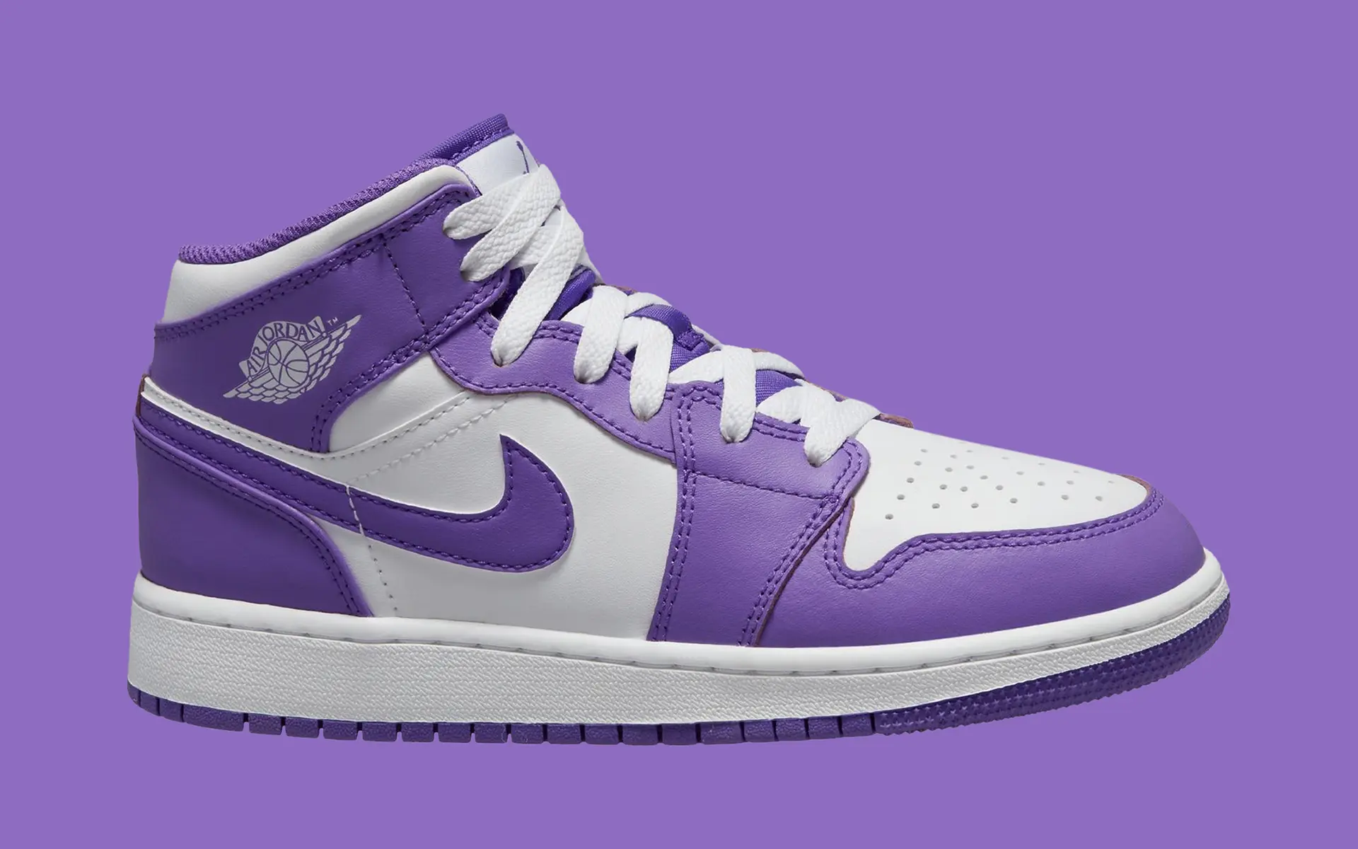 2023年 発売予定！ナイキ エア ジョーダン 1 ミッド “パープル/ホワイト” (NIKE AIR JORDAN 1 MID “Purple/White”) [DQ8426-511]