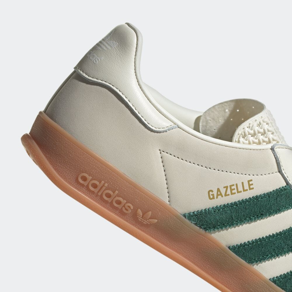 【国内 4/20 発売】adidas Originals GAZELLE INDOOR “White/Dark Green” (ノア アディダス オリジナルス ガゼル インドア “ホワイト/ダークグリーン”) [ID2567]