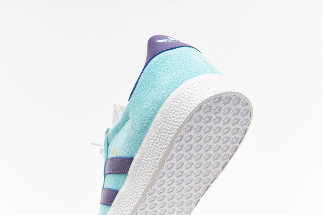 海外発売！adidas Originals GAZELLE “Aqua/Tech Purple” (アディダス オリジナルス ガゼル “アクア/テックパープル”) [IG0668]