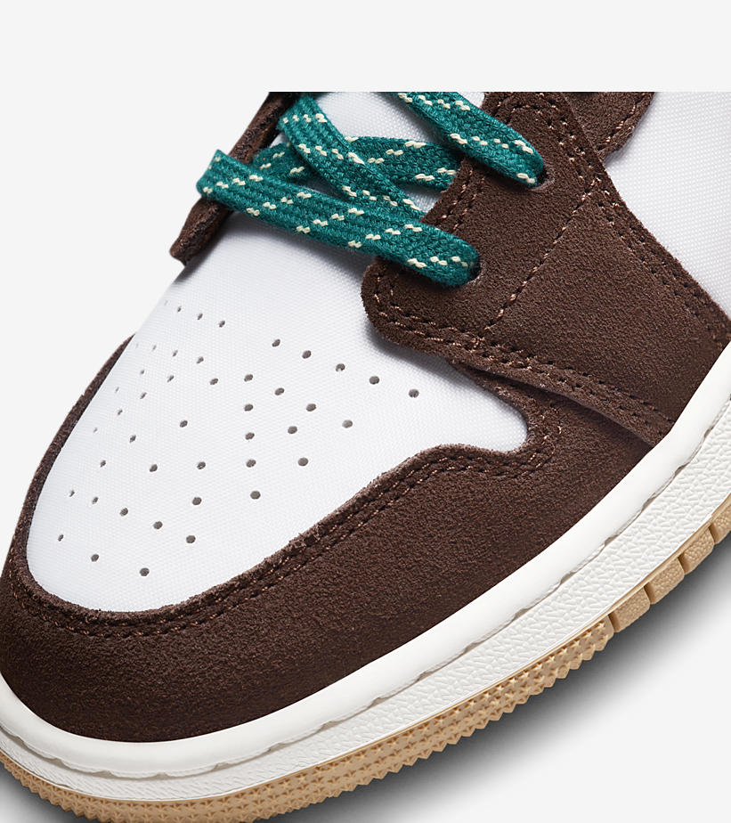 【国内 9/5 発売予定】ナイキ GS エア ジョーダン 1 ロー ”カカオワウ/ジオードティール” (NIKE GS AIR JORDAN 1 LOW “Cacao Wow/Geode Teal”) [FB2216-200]