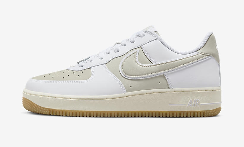 2023年 発売予定！ナイキ エア フォース 1 ロー “ホワイト/セイル/ガム” (NIKE AIR FORCE 1 LOW “White/Sail/Gum”) [FQ8201-100]