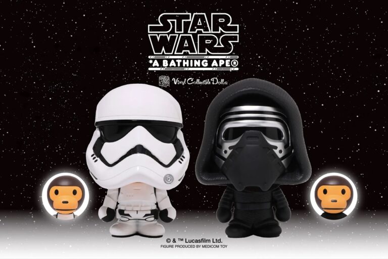 STAR WARS × A BATHING APE × MEDICOM TOY “VCD” 2型が5/4 発売