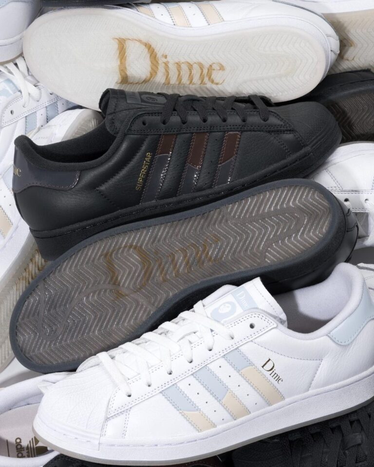 国内 5/15 発売】Dime × adidas SKATEBOARDING SUPERSTAR ADV “White ...